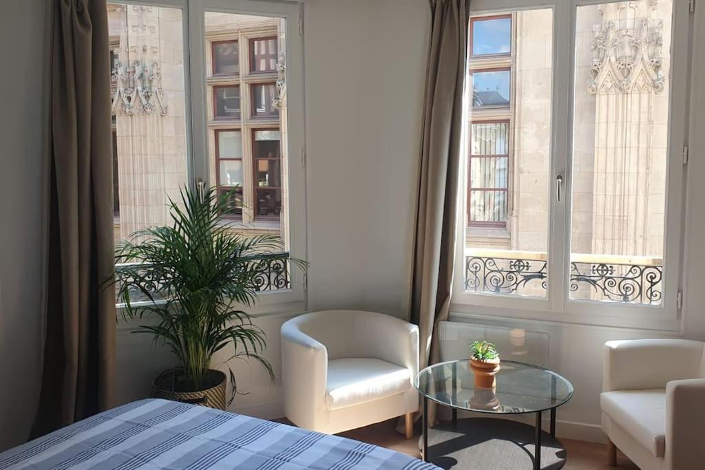 Appartement Palais De Justice Rouen Bagian luar foto