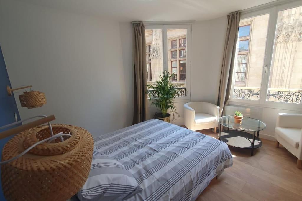Appartement Palais De Justice Rouen Bagian luar foto